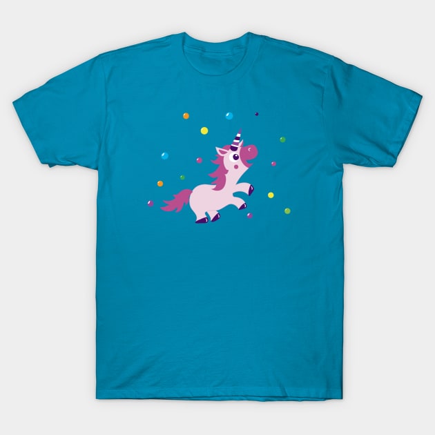 Unicorn Pony T-Shirt by katelein